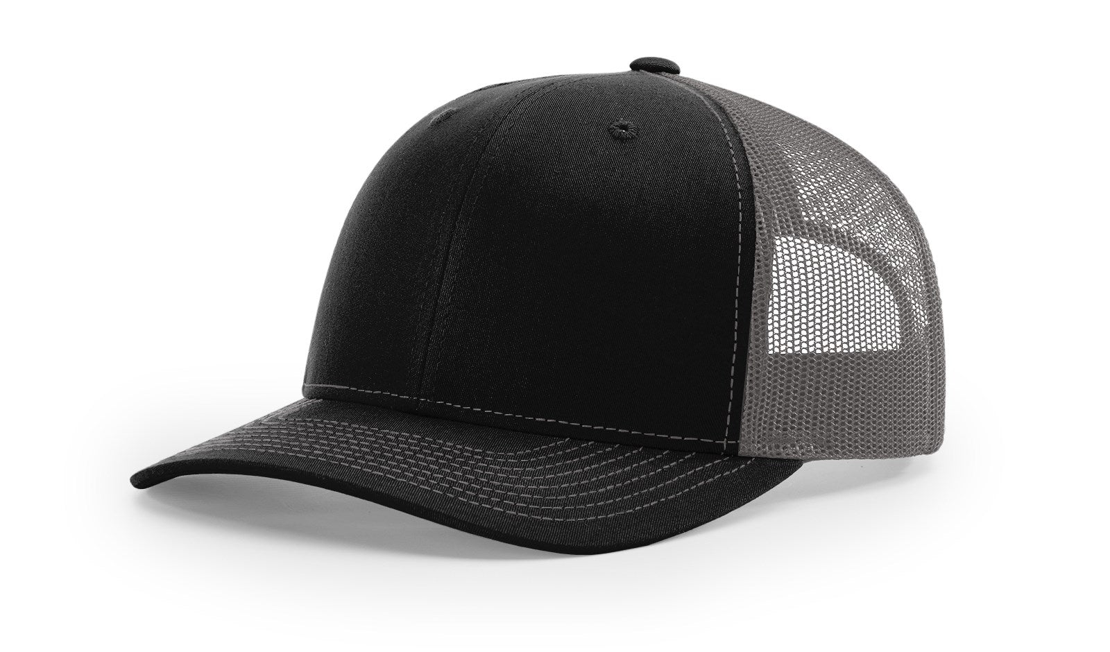 Black/Charcoal - Richardson 112 Trucker Hat
