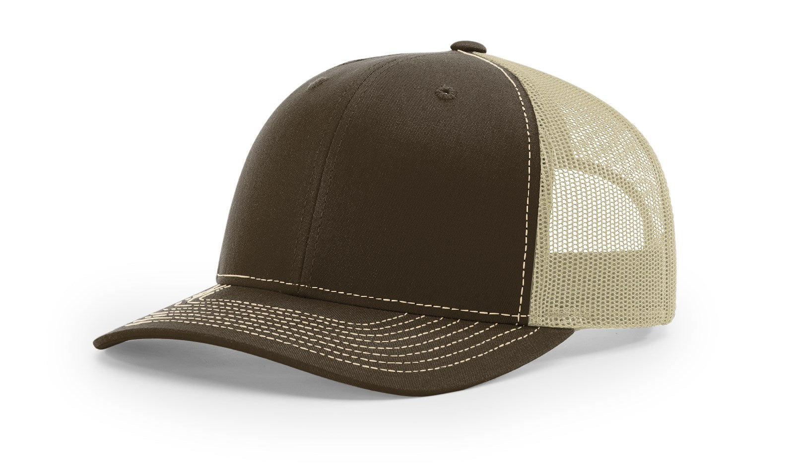 Brown/Khaki - Richardson 112 Trucker Hat