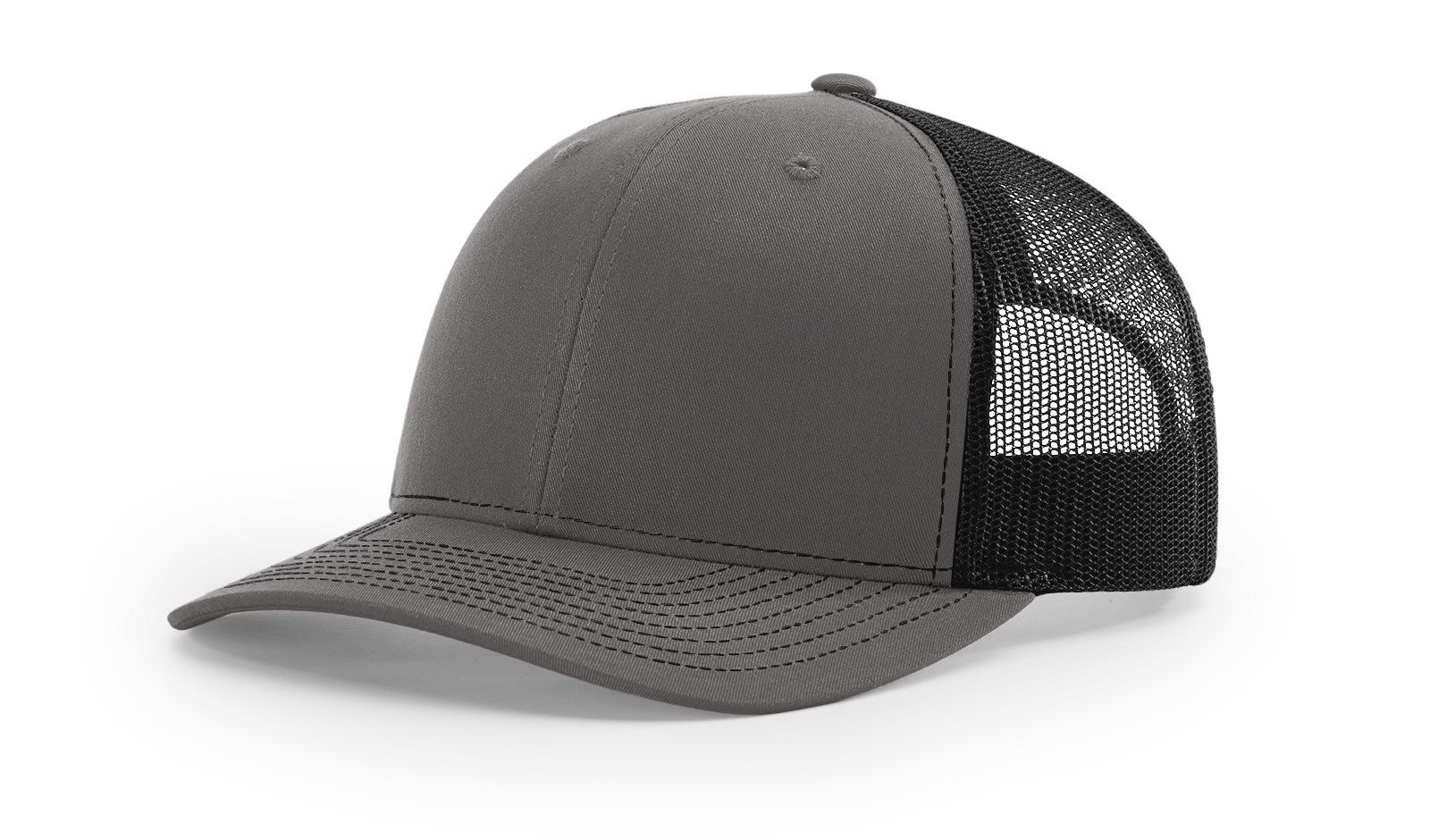 Charcoal/Black - Richardson 112 Trucker Hat