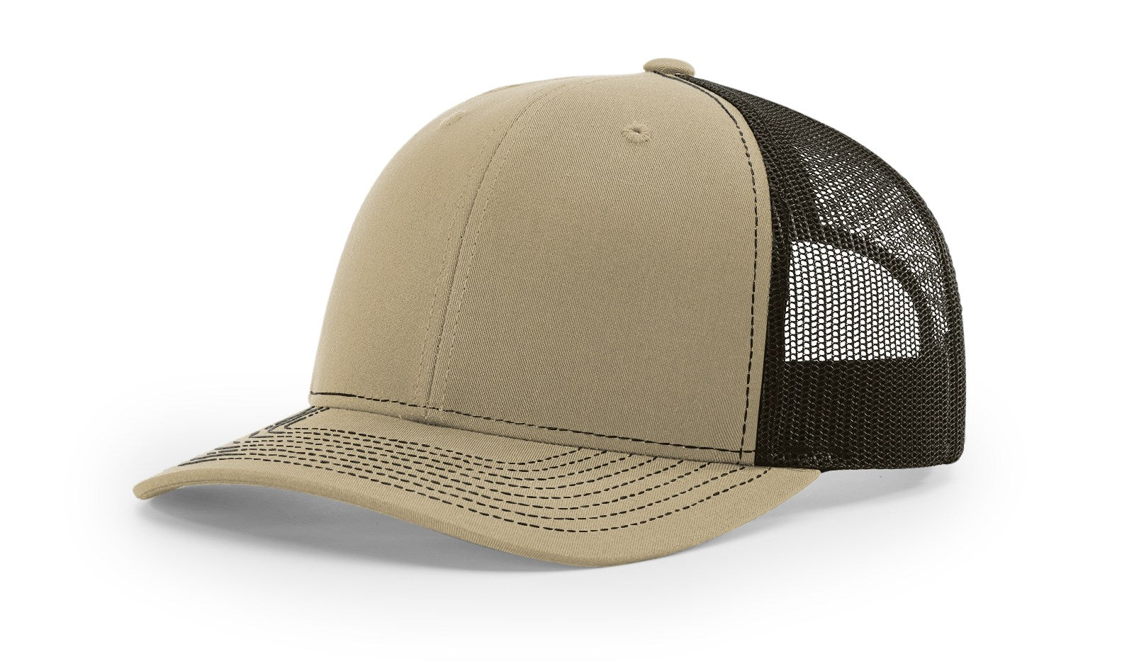 Khaki/Coffee - Richardson 112 Trucker Hat