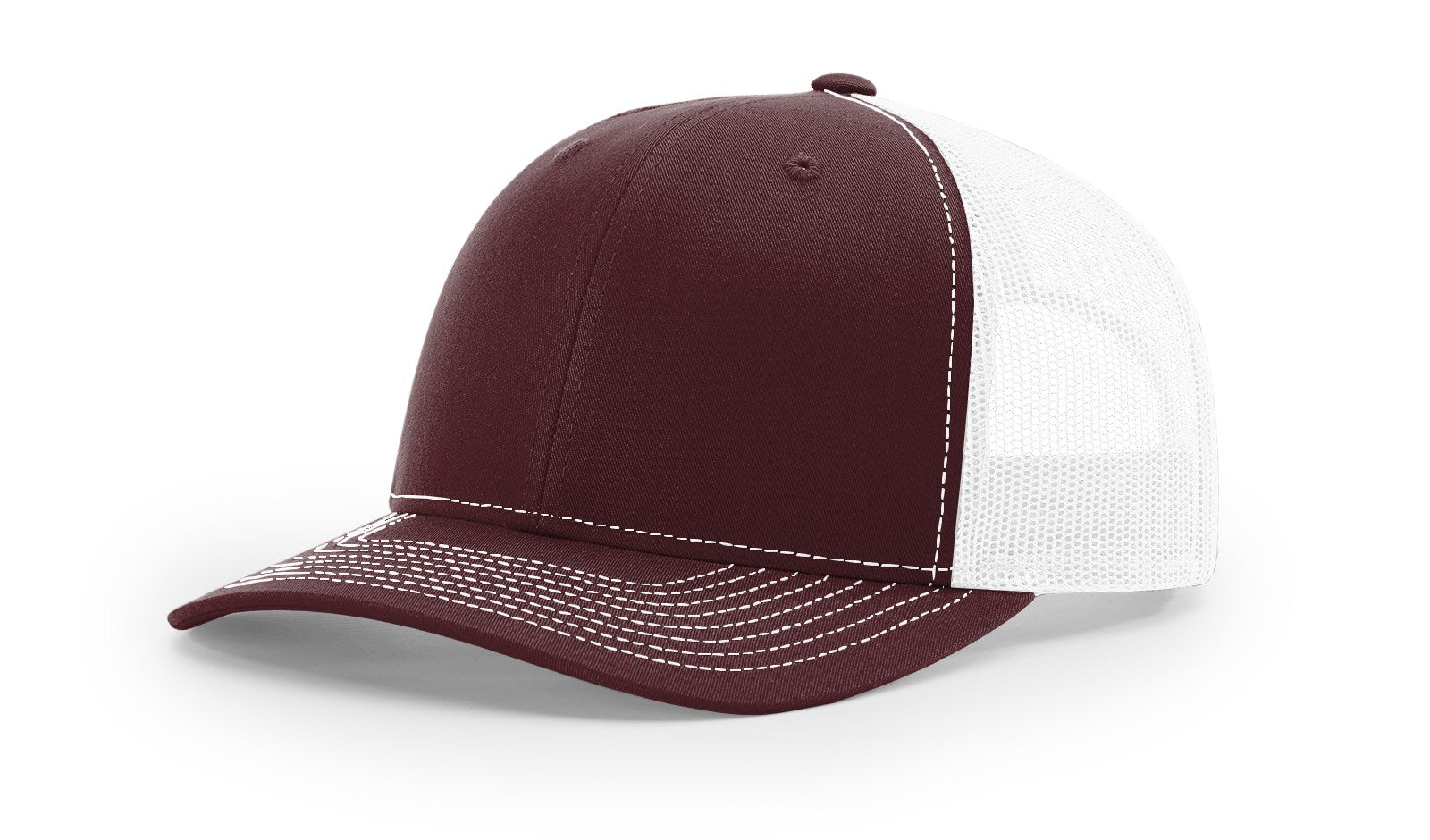 Maroon/White - Richardson 112 Trucker Hat